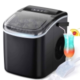 Free Village 26.5lbs/24Hrs Portable Ice Maker Machine $76.79