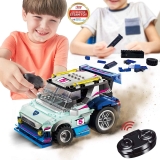 281-Pc Wise Block Off-Road Racer Stem Toys Compatible with Lego $14.12