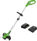 Greenworks 24V 12-in String Trimmer w/2Ah USB Battery, Charger $57.00