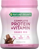 2Pk Natures Bounty Complete Protein & Vitamin Shake Mix, Chocolate $10.99