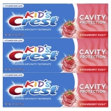 3-Count Crest Kids Cavity Protection Fluoride Toothpaste 4.2oz $3.64