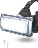 LETOUR 1800 Lumen Rechargeable LED Headlamp w/3 Modes $14.99