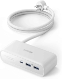 Anker USB C Power Strip 521 Power Strip w/3 Outlets 5ft $25.99
