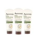 3-Pack Aveeno Daily Moisturizing Oat Lotion for Dry Skin 2.5 oz $4.12