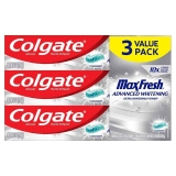 3-Pack Colgate Max Fresh Advanced Whitening Toothpaste 6.3 Oz $6.15