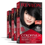 3-Pack Revlon Permanent Black Hair Dye $7.54