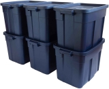 3-Pack Rubbermaid Roughneck 31-Gallon Storage Bin $59.15