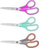 3-Pack iBayam 8-in Multipurpose Scissors $7.64