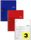 3-Pk Hamelin Spiral Notebooks College Ruled, 70 Sheets 8 x 10-in $7.27