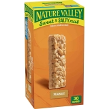 30CT Nature Valley Granola Bars Sweet and Salty Nut Peanut $9.37