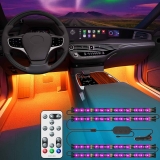 Govee Car Lights RGB Car LED Lights w/32 Colors $6.99