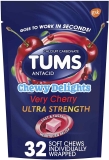32CT TUMS Chewy Delights Ultra Strength Antacid Soft Chews $2.56