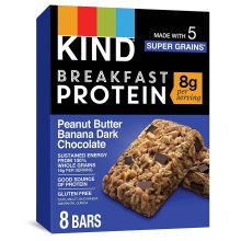 32ct KIND Breakfast Peanut Butter Banana Dark Chocolate Protein Bars $16.77