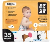 35-Count Hello Bello Premium Baby Diapers Size 1 $7.57