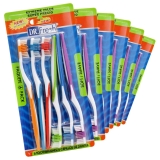 36-Ct Dr. Fresh Extreme Value Toothbrush Soft Bristles $6.00