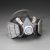 3M Half Facepiece Disposable Respirator, Organic Vapor $10.31