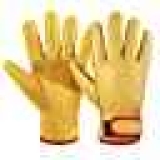 Toolant Winter Leather Work Gloves w/3M Thinsulate Lining $8.99