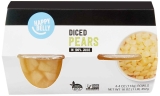 4-Ct Happy Belly Fruit Bowls, Diced Pears in 100% Juice 4oz Bowls $1.95