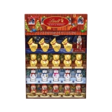 4 Lindt TEDDY & FRIENDS Holiday Milk Chocolate Novelty Figures $4.34