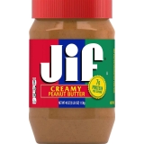 4-Pack Jif Creamy Peanut Butter 40Oz $17.59