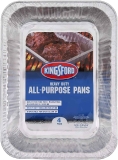 4-Pack Kingsford Heavy Duty All-Purpose Aluminum Pans $5.99