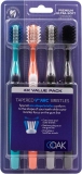 4-Pack Ooak Tapered V++Arc Soft Bristles Toothbrush $3.82
