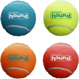 4 Pack Outward Hound Squeaker Ballz Fetch Dog Toy $4.10