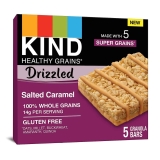 40-Ct KIND Healthy Grains Bars Drizzled, Salted Caramel 1.2-Oz $16.19