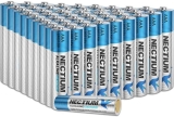 48-Count NECTIUM Superior Performance AAA Alkaline Batteries $12.99