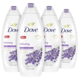 4Ct Dove Relaxing Body Wash, Lavender Oil and Chamomile 22oz $14.65