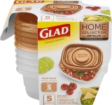 5-Count GladWare Home Snack Food Storage Containers $6.75