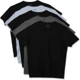 5-Pack Gildan Mens V-Neck T-Shirts Multipack $9.92