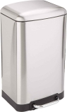 Amazon Basics 20 Liter / 5.3 Gallon Soft-Close Trash Can $30.80