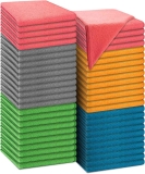 50 Pcs USANOOKS Microfiber Cleaning Cloth 12×12-in $13.99