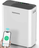 Homvana Smart Air Purifiers for Home Larger Room Bedroom Up to 1250 Sq Ft, H13 True HEPA Washable Filter $40.79