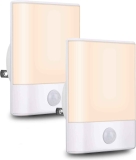 BriVIVI LED Motion Sensor Night Light 2 Pack $7.79