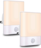 BriVIVI LED Motion Sensor Night Light 2 Pack $7.79