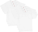 6-Pack Hanes Essentials Mens T-Shirt Crewneck Cotton T-Shirts $12.80
