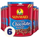 6-Pack Sun-Maid Chocolate Covered Raisins Snacks 7-Oz $16.92