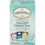 6-Pack Twinings of London Assorted Herbal Tea Bags 20-Ct $13.29