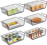 6-Pack Veckle Under Shelf Baskets $21.99