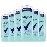 6 Pk Degree Advanced Antiperspirant Deodorant Shower Clean 2.6oz $11.38