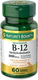 60-Ct Natures Bounty Vitamin B12 1000mcg Quick Dissolve Tablets $1.79