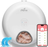 iPettie Donut Frost WiFi 6 Meal Automatic Cat Food Dispenser with App Control