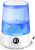 Homvana Small Humidifiers for Baby Bedroom Home, Cool Mist Top-Fill 3L 32H, Quiet 23dB $14.99