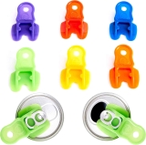 6Pk Vibrant Colored Drink Shield and Soda Protector $6.99