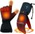 LEWOTE Heated Gloves Electric Rechargeable Heated Hand Warmer Ski Gloves for Men Women $47.81