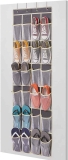 Lifewit Over The Door Hanging Shoe Organizer 24 Mesh Pockets $6.74