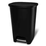 Glad 20 Gallon / 75 Liter Extra Capacity Plastic Step Trash Can $29.98