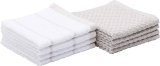 8-Pack Amazon Basics 100% Cotton Terry Kitchen Dish Cloths $8.39